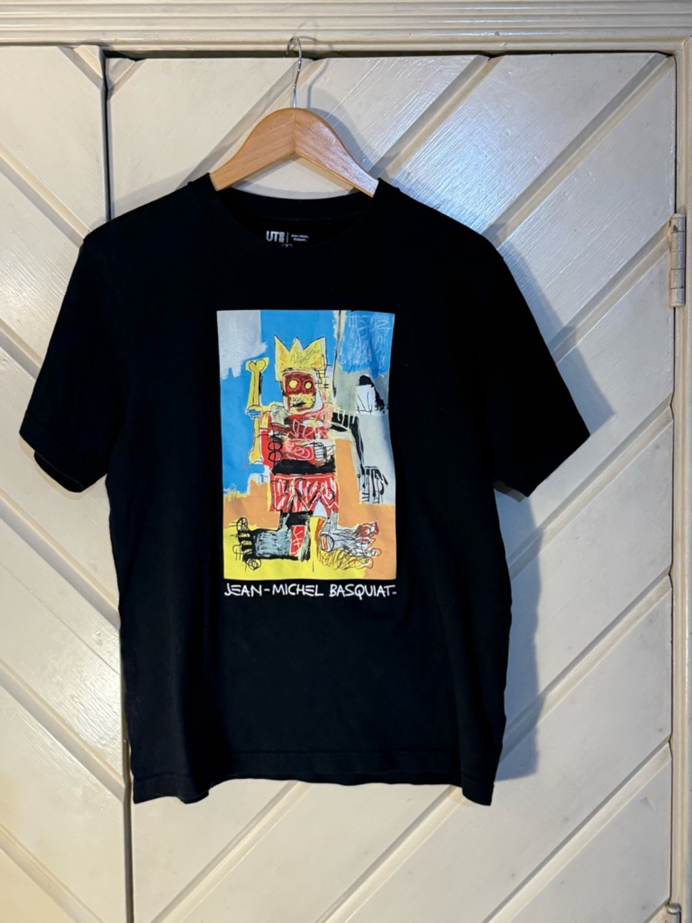 Uniqlo UT Jean-Michel Basquiat Black Graphic Tee